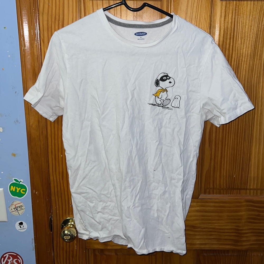 Old Navy Halloween Snoopy Peanuts Shirt Size M